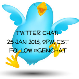 #genchat schedule to begin in january, 2013 - denver genealogy 