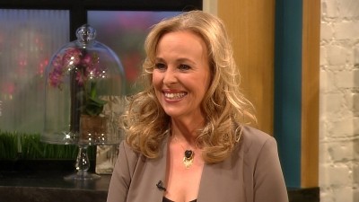 genie francis on her return to general hospital monday 2/11/13 - new york soap opera 